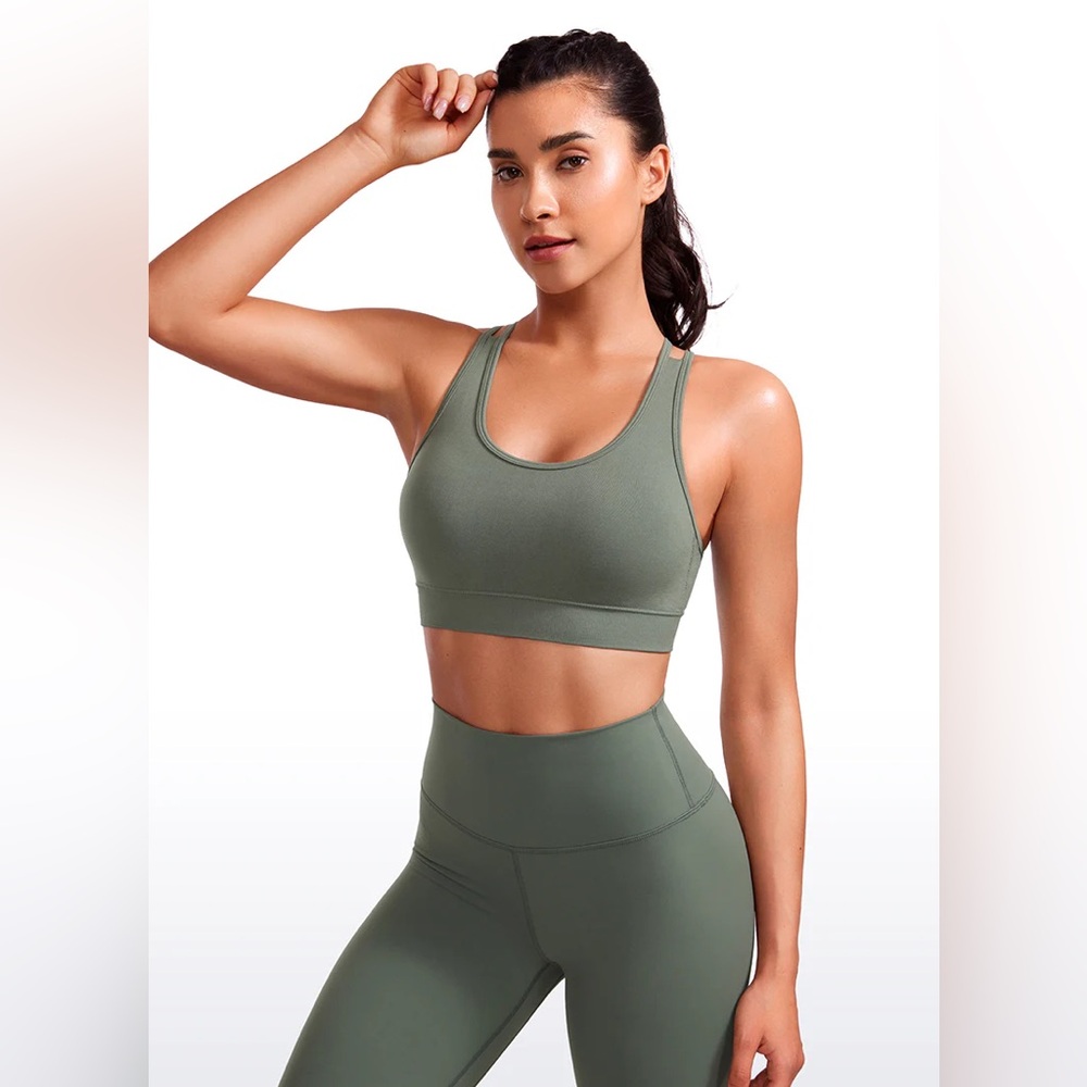 NWT CRZ Yoga Sports Bra Size M